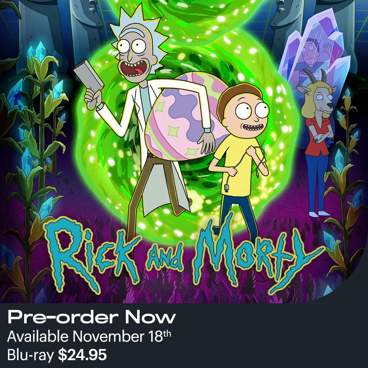 1200x1200 Rick and Morty: The Eighth Season BD