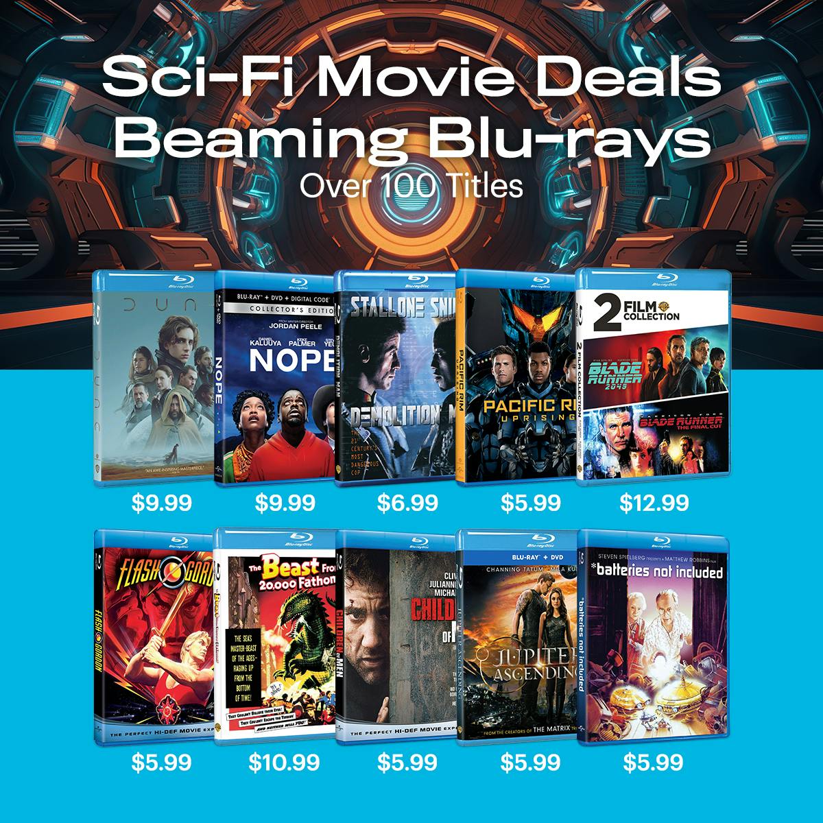1200x1200 Sci-Fi Blu-ray Movie deals