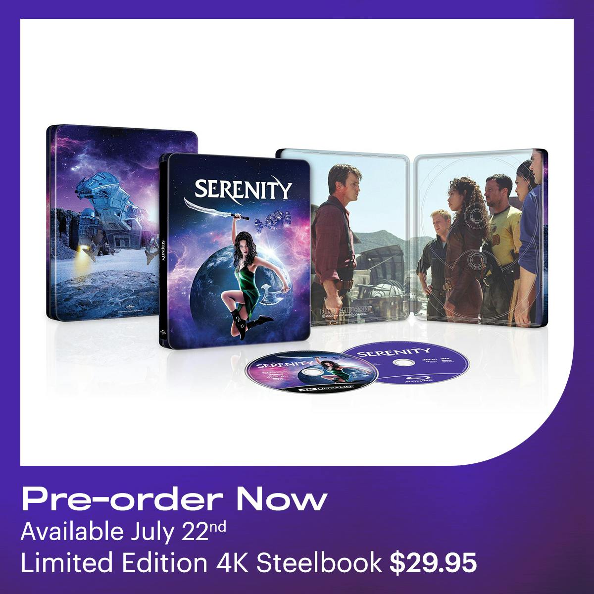 1200x1200 Serenity 4K Steelbook