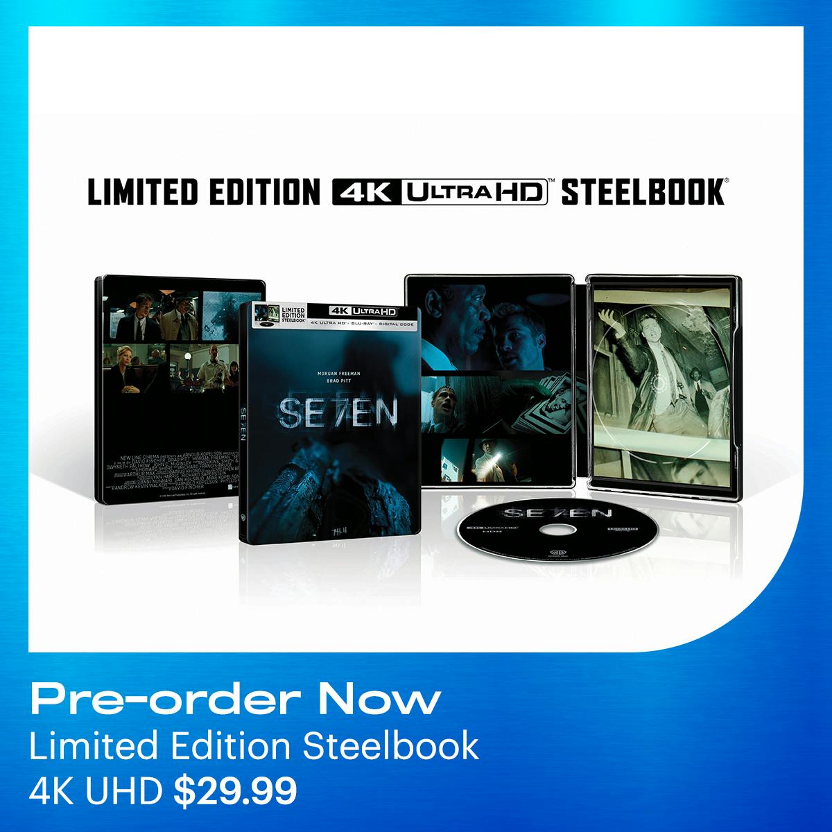 1200x1200 Seven Limited Edition 4K SteelBook