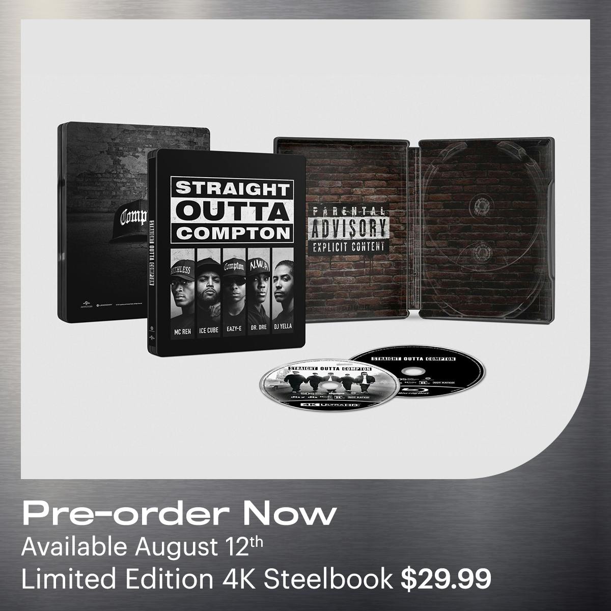 1200x1200 Straight Outta Compton 4k Steelbook