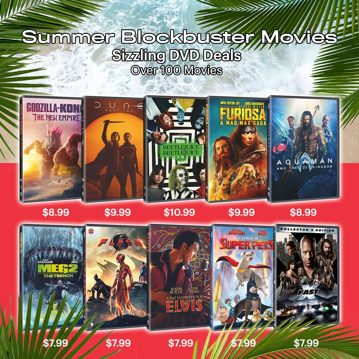 1200x1200 Summer Blockbusters DVD 2025