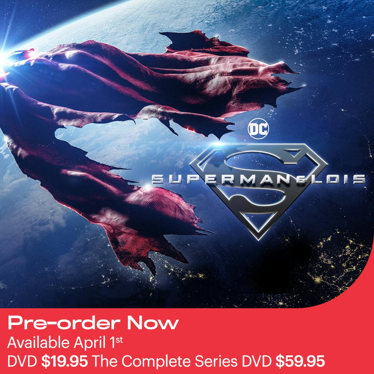 1200x1200 Superman and Lois DVD