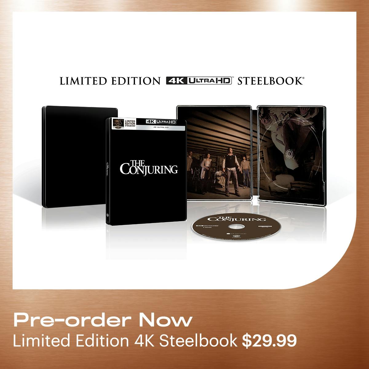 1200x1200 The Conjuring 4K Steelbook