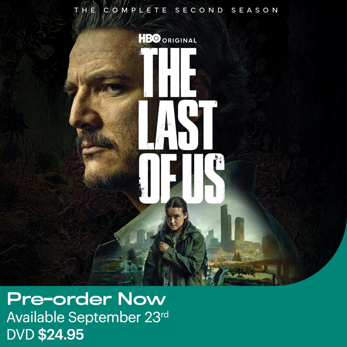 1200x1200 The Last of Us: Second Season DVD
