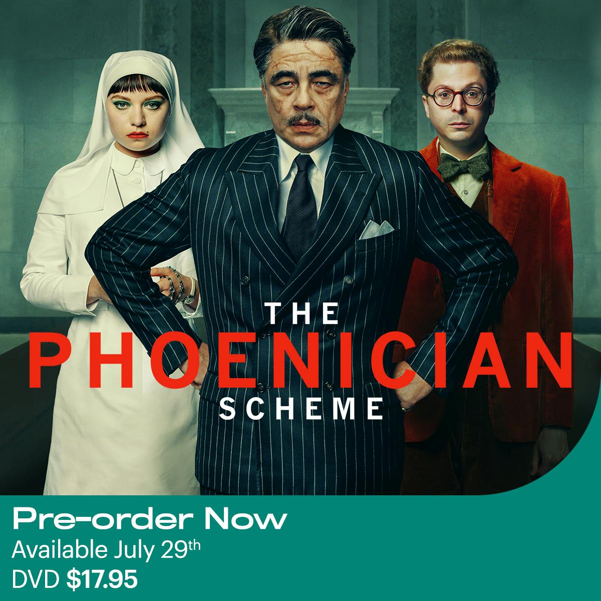 1200x1200 The Phoenician Scheme DVD