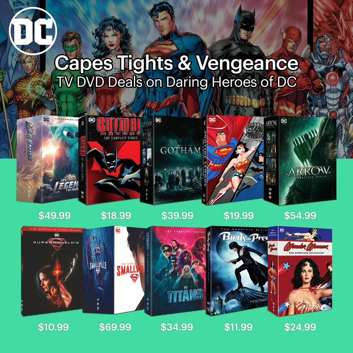 1200x1200 DC Comics Deals on DVD TV