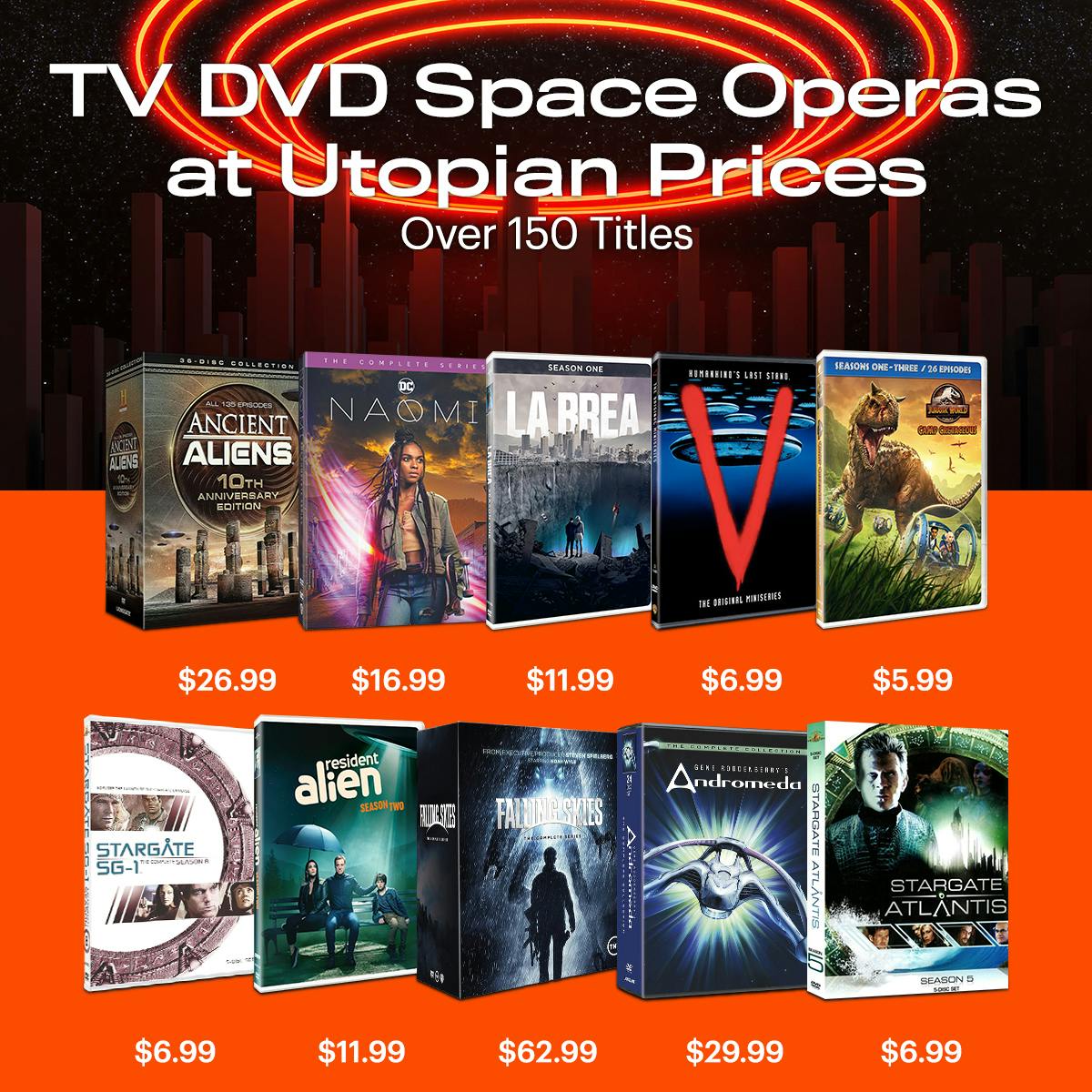 1200x1200 TV DVD Space Operas at Utopian Prices