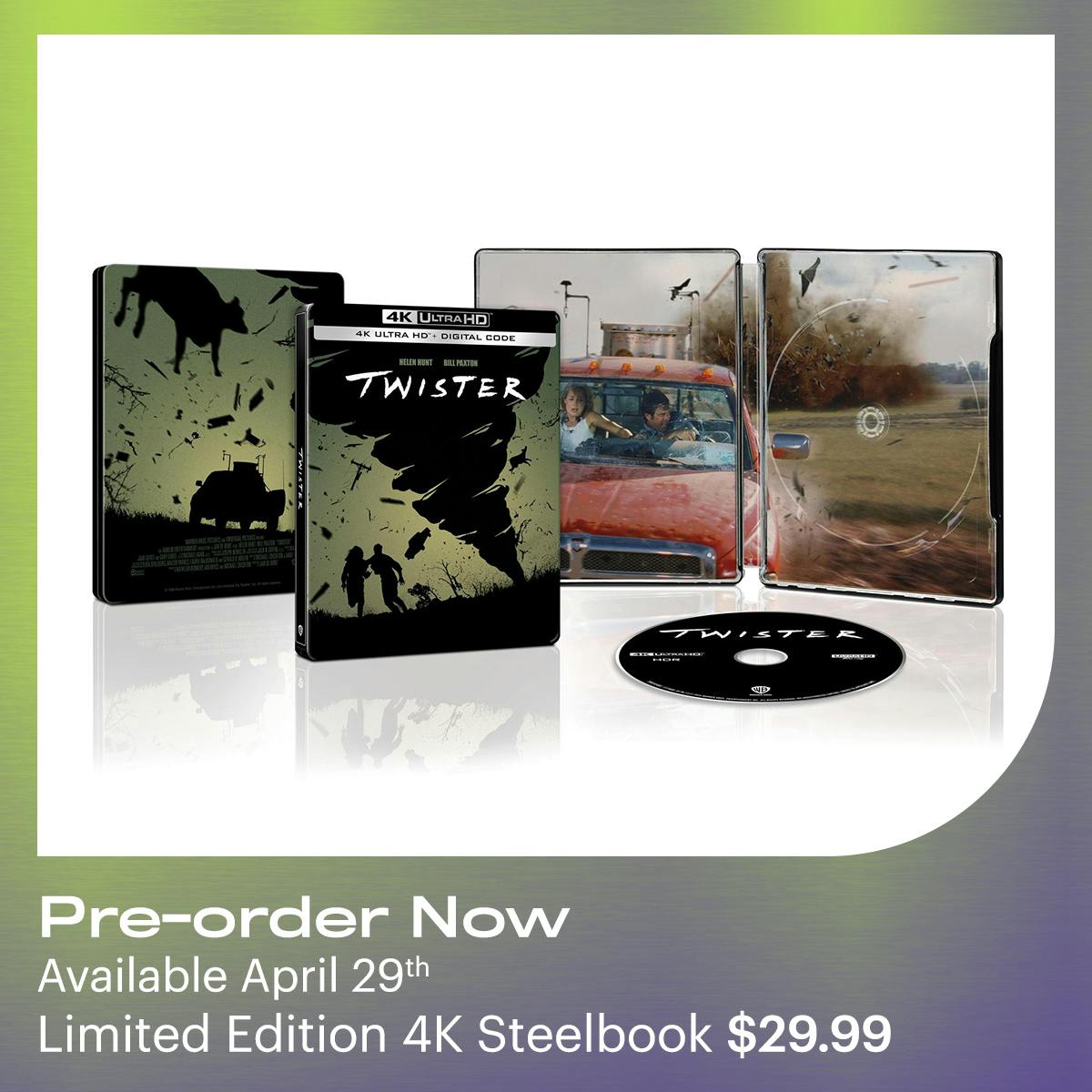 1200x1200 Twister Limited Edition Steel Book