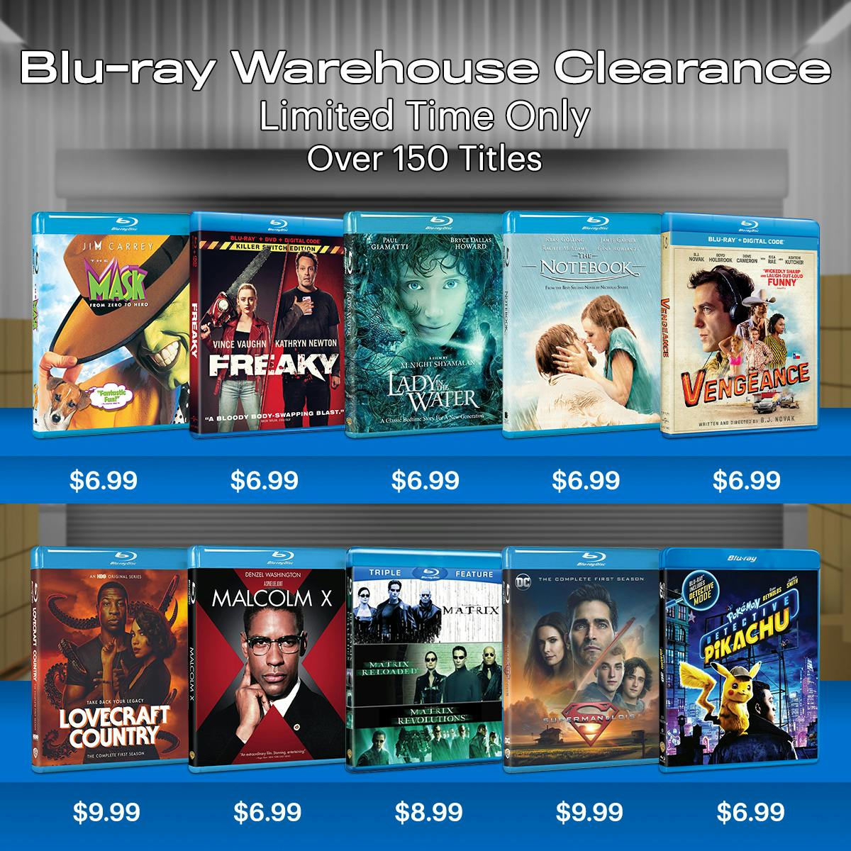 1200x1200 Blu-ray Warehouse clearance  2024
