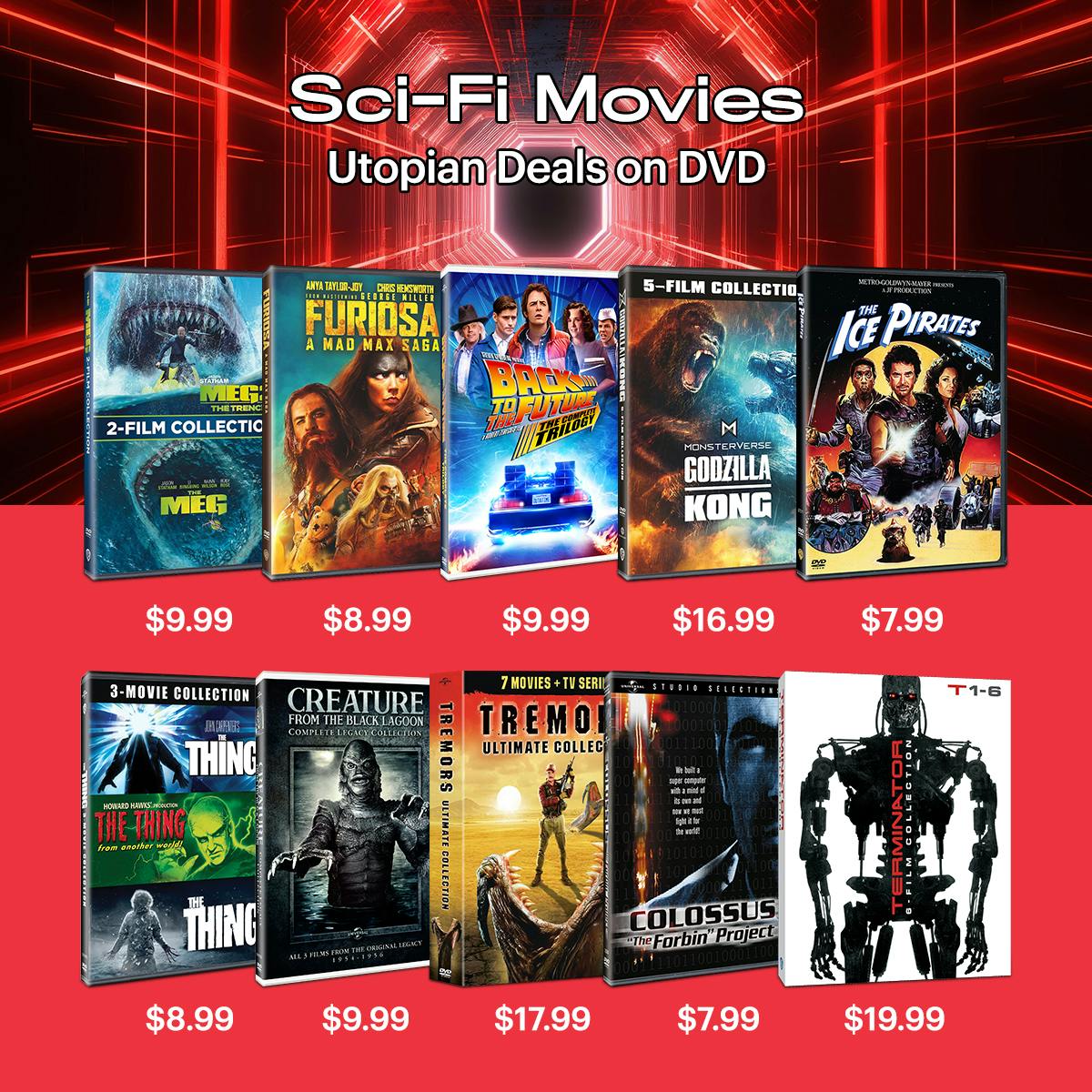 1200x1200 DVD Sci-Fi Deals April 2025