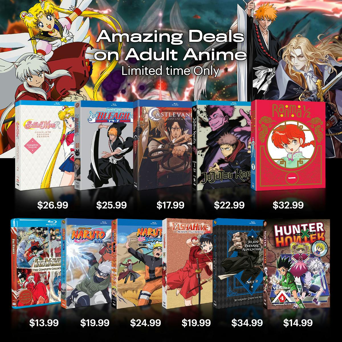 1200x1200 Amazing Deals on Adult Anime
