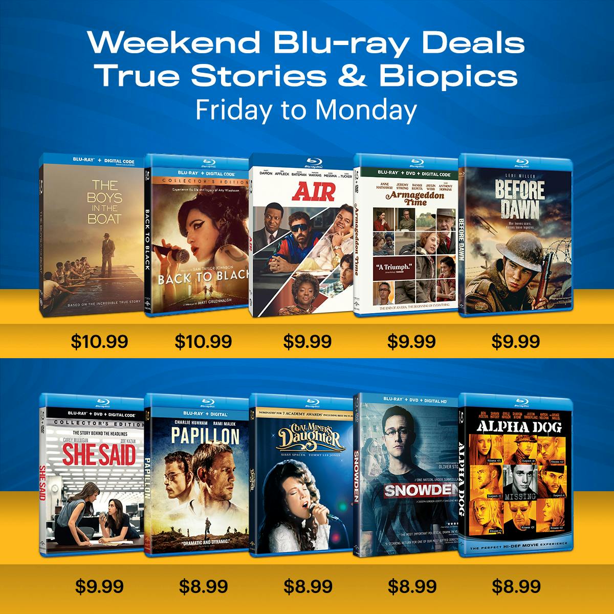 1200x1200 Weekend Deals: True Stories on Blu-ray