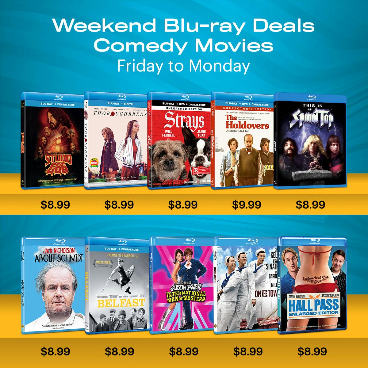 1200x1200 Weekend Deals Comedy Movies BD Feb 2025