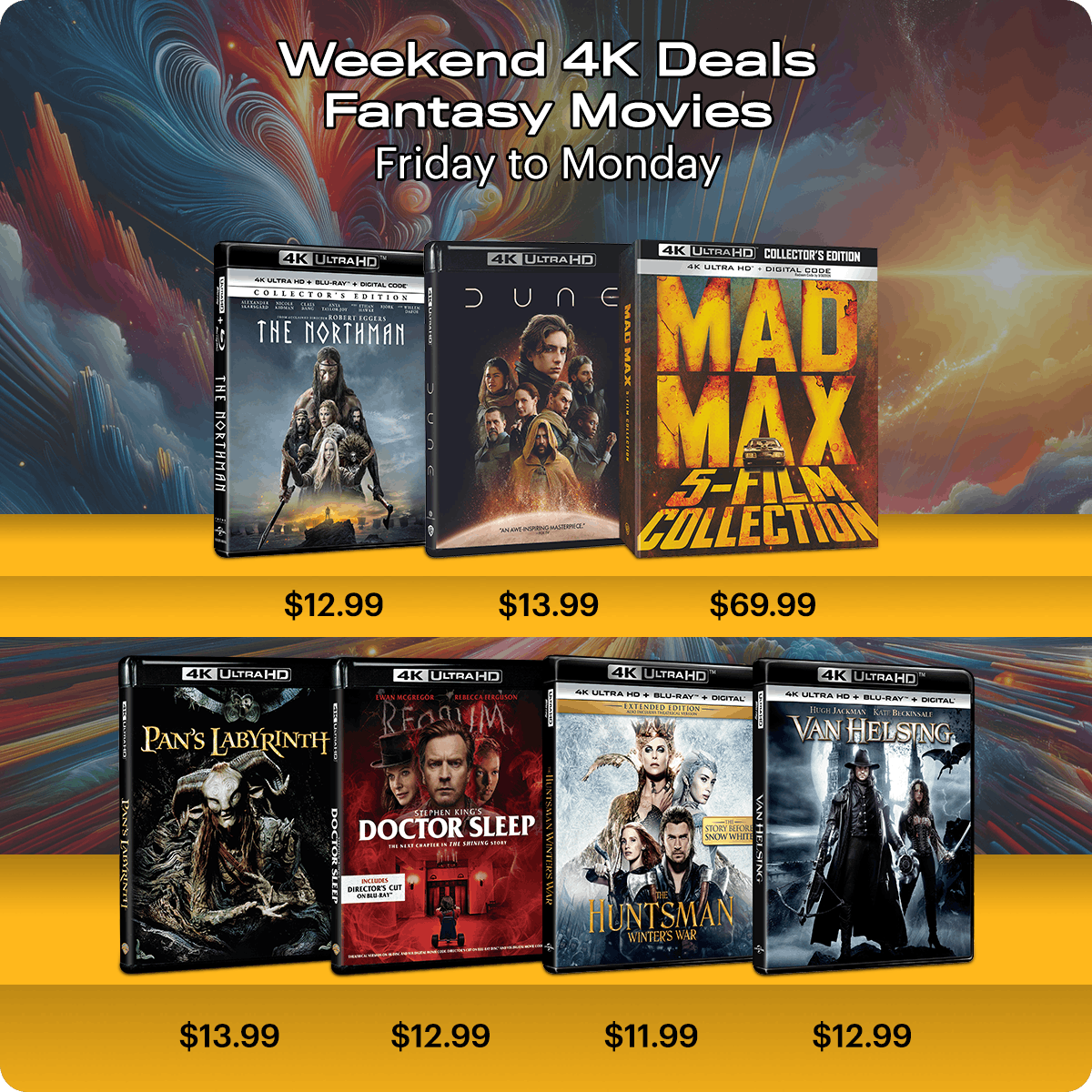1200x1200 Weekend Deals Fantasy Movies 4K