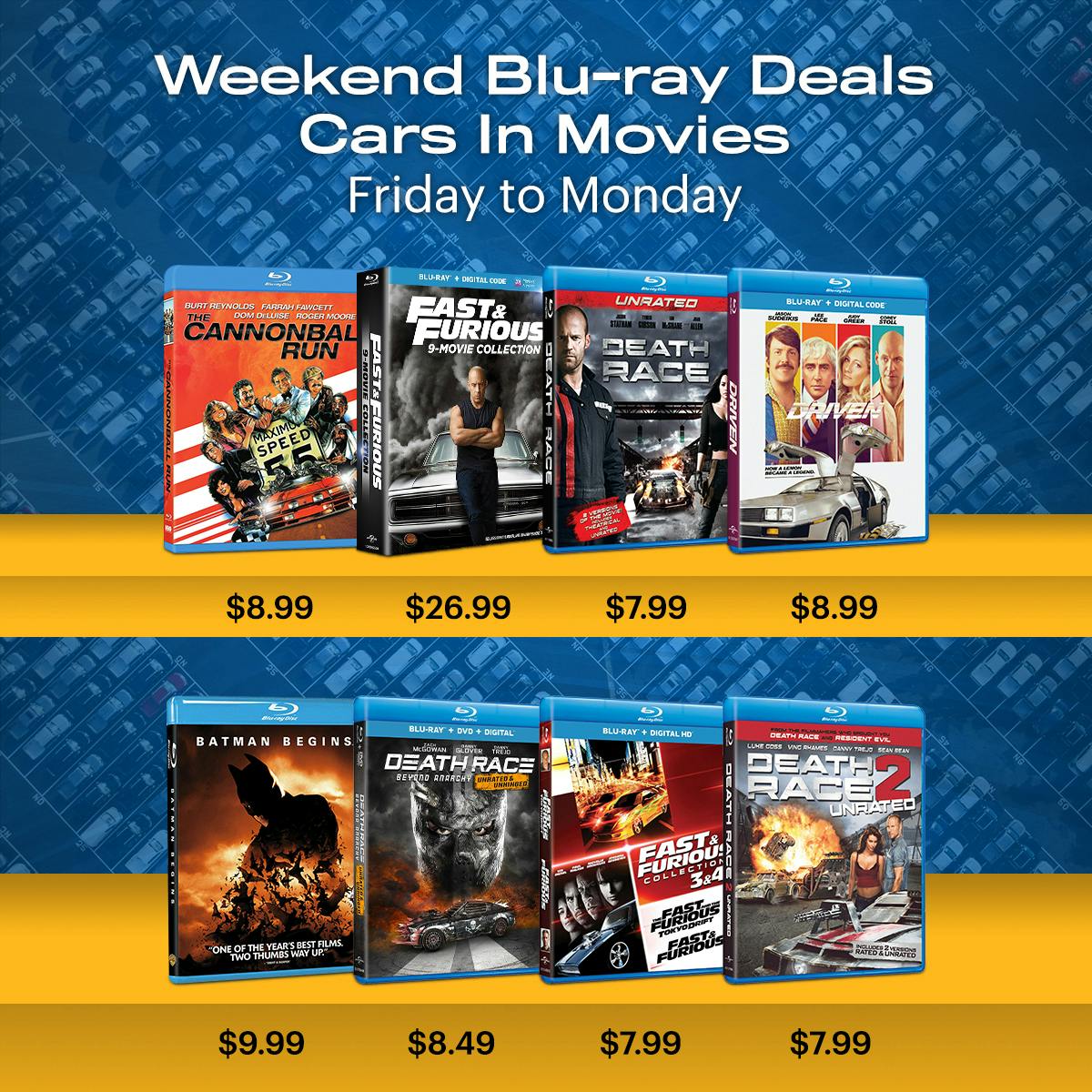 1200x1200 Weekends Blu-ray Deals Cars 2025
