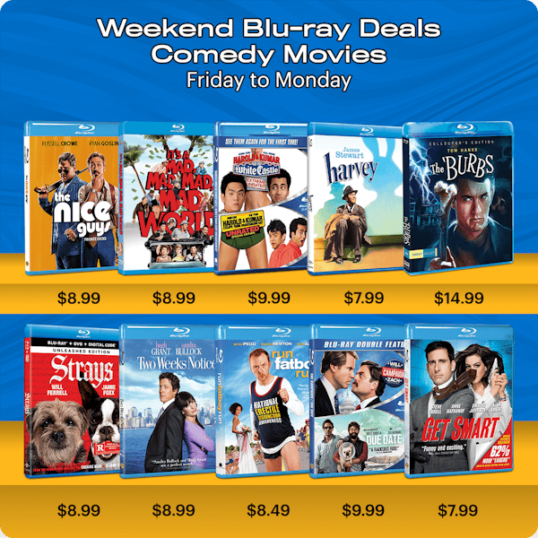 Blu-ray Weekend Deals