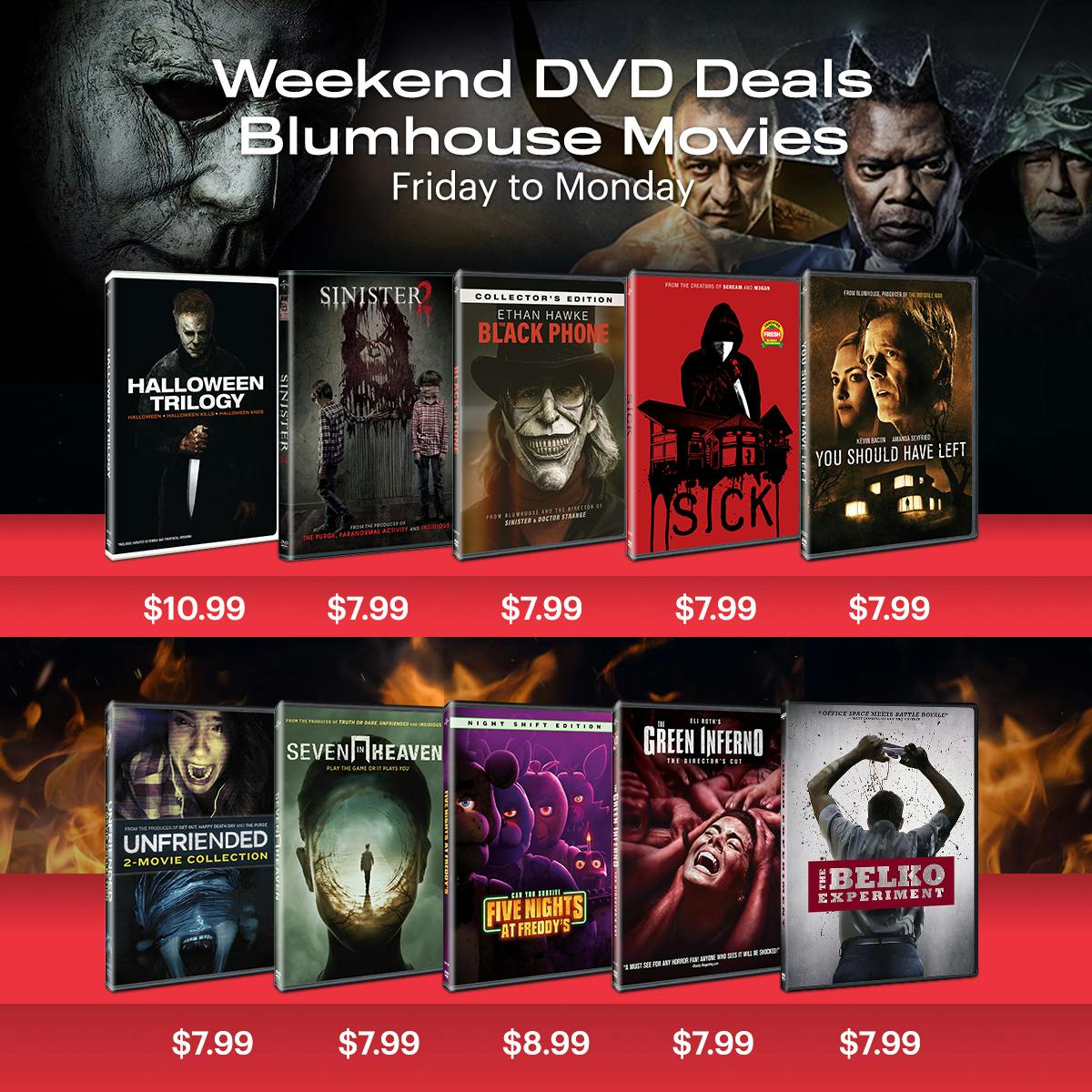 1200x1200 Weekend Deals DVD Blumhouse
