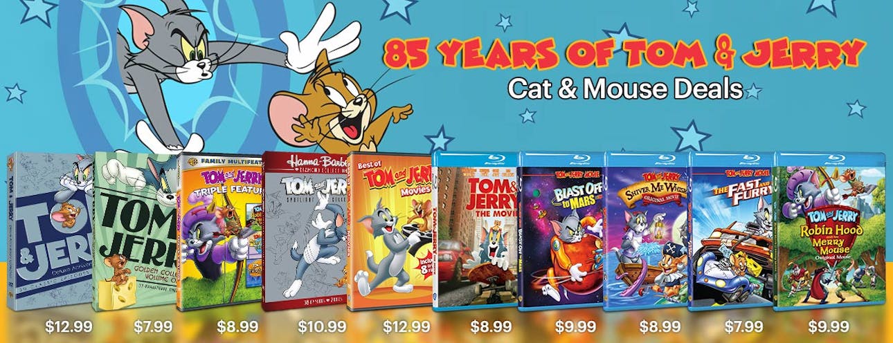 1300x500 Tom and Jerry 85th Anniversary Deals