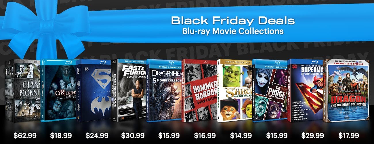 1300x500 Black Friday 2025 Blu-ray Movie Collections