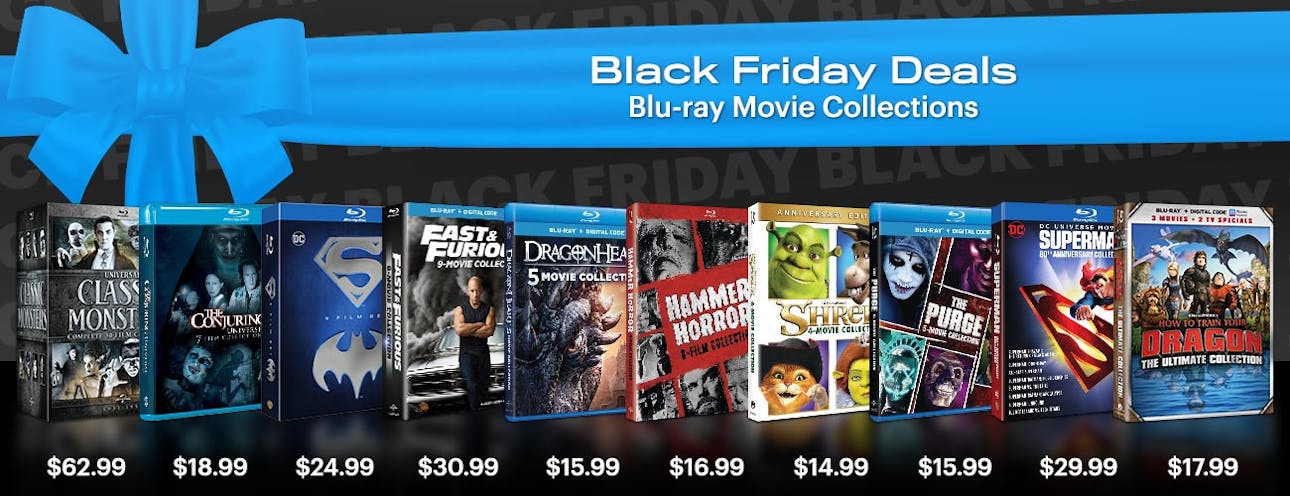 1300x500 Black Friday 2025 Blu-ray Movie Collections