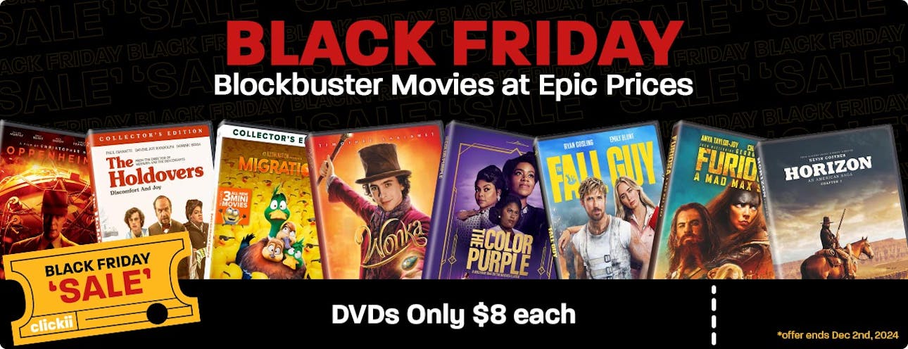 1300x500 Black Friday Blockbuster Movies $8 Each