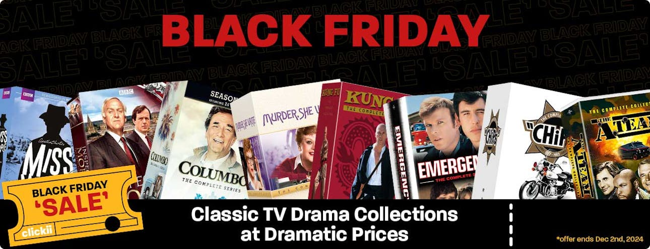 1300x500 Black Friday Classic TV Drama Collections