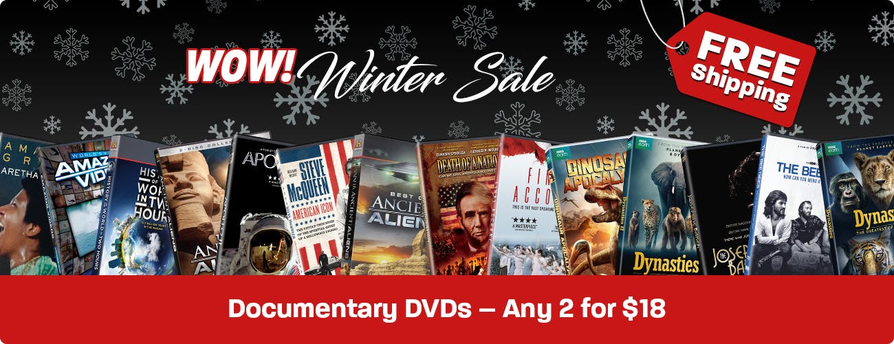 1300x500 Boxing Day Documentaries 2 for $18