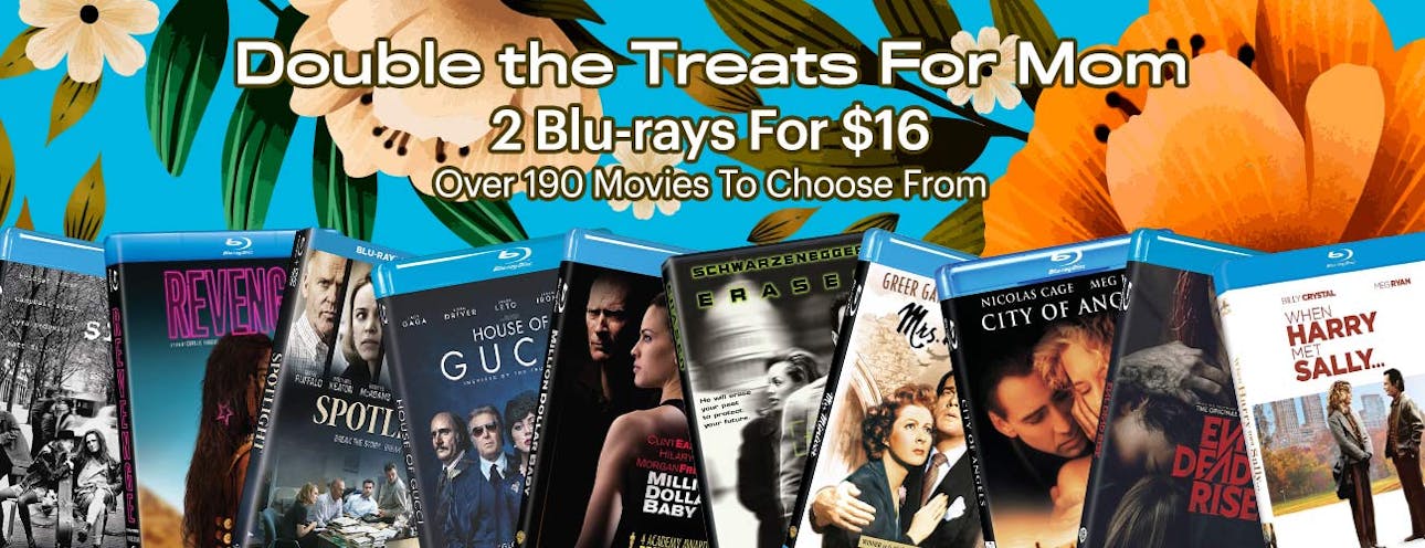 1300x500 Mother's Day  2 Blu-rays For $16