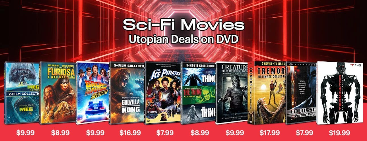 1300x500 DVD Sci-Fi Deals April 2025