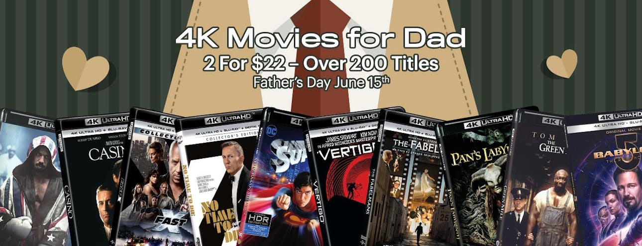 1300x500 Father's day 2025 4K 2 For $22 V2