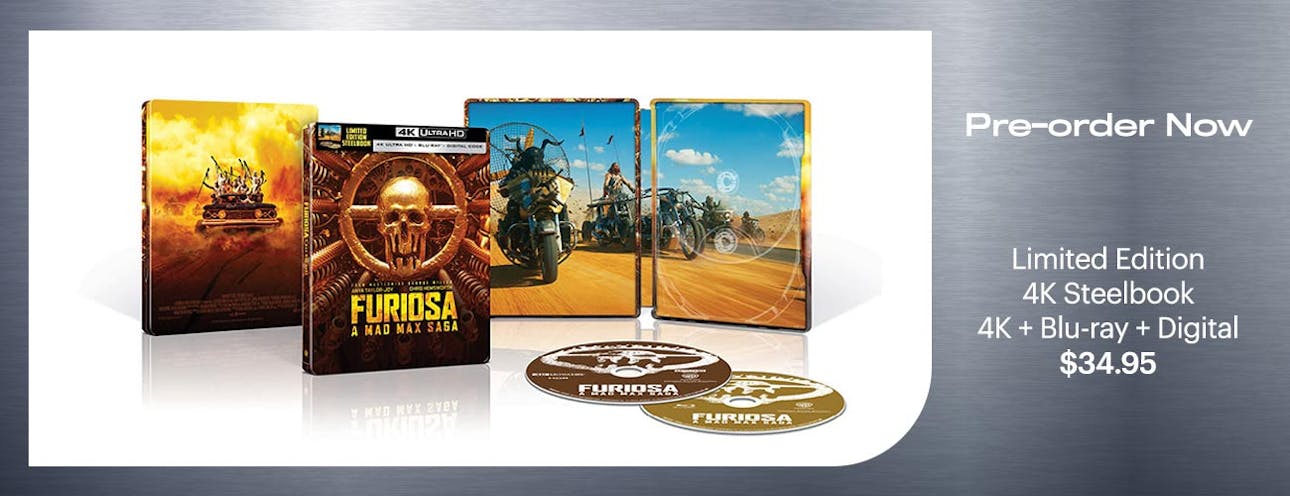 1300x500 Furiosa: A Mad Max Saga 4K Steelbook