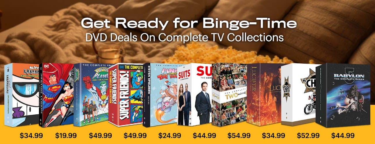 1300x500 DVD Deals on TV Collections Jan 2025