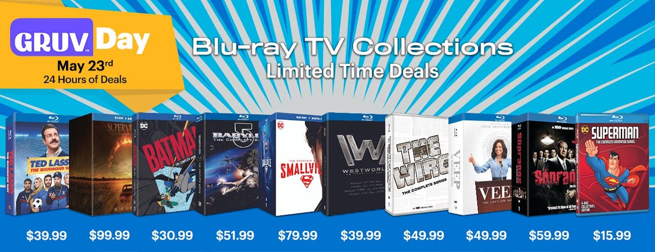 1300x500 GRUV Day Blu-ray TV Collections