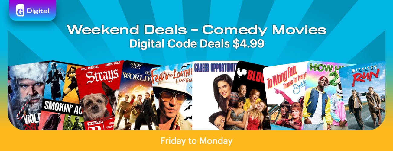 1300x500 Weekend Digital Code Comedy Movie Deals