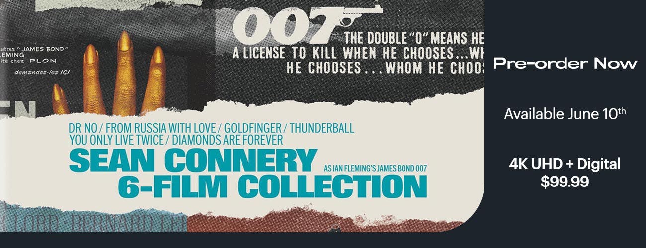 1300x500 Sean Connery 6-Film 4K