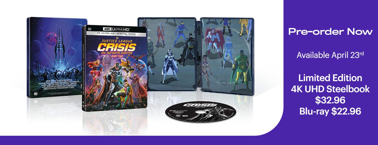 Buy Justice League: Crisis On Infinite Earths - Part O Limited Edition Steelbook  UHD