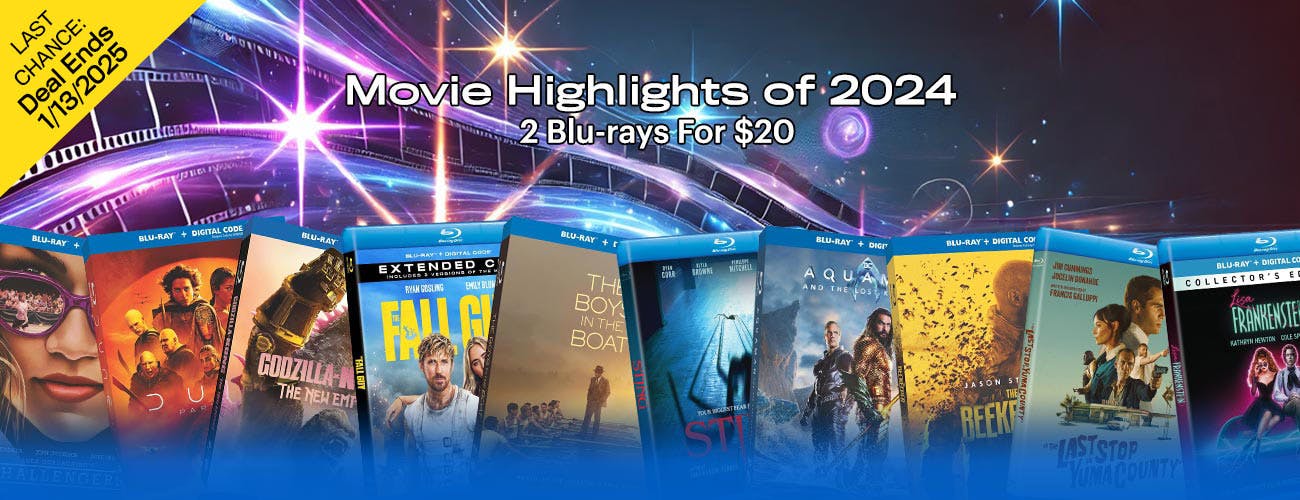 1300x500 Best of 2024 - 2 Blu-rays For $20