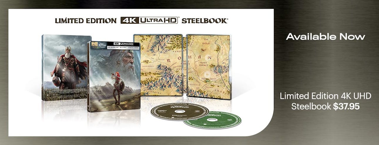 1300x500 LOTR War of the Rohirrim 4K Steelbook