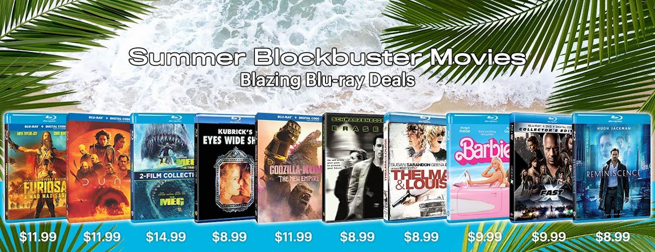 1300x500 Summer Blockbusters Blu-ray 2025