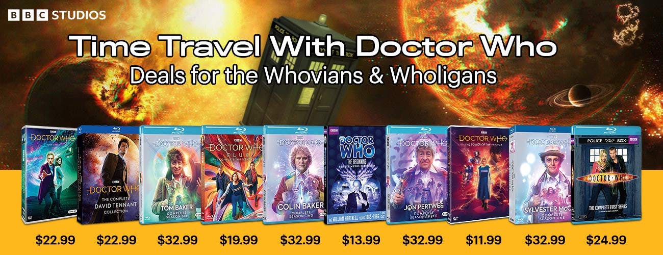1300x500 Doctor Who Deals July 2024