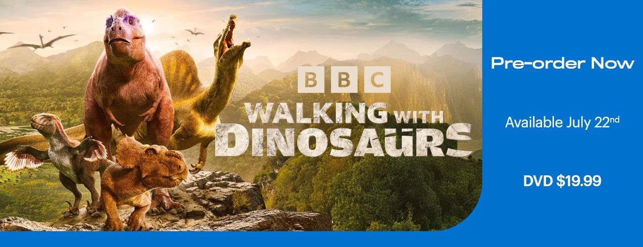 1300x500 Walking with Dinosaurs 2025 DVD