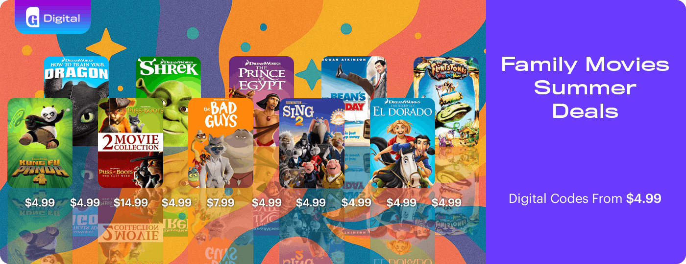 1400x500 Family Movies Sumer Digital Code Deals