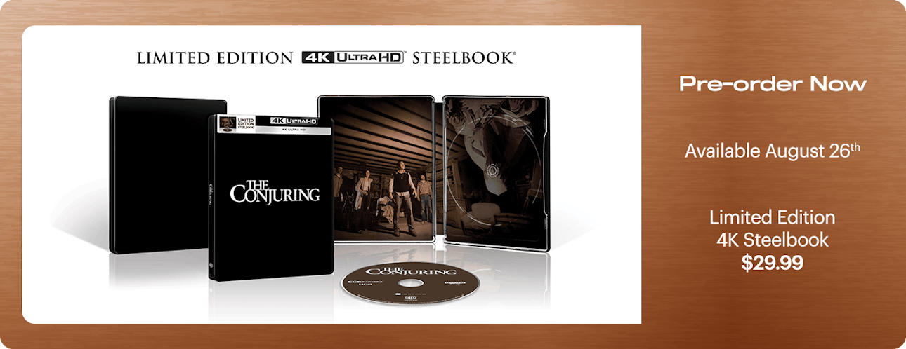1400x540 The Conjuring 4K Steelbook
