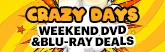 165x52 Crazy Days Weekend Deals BD & DVD Week 1