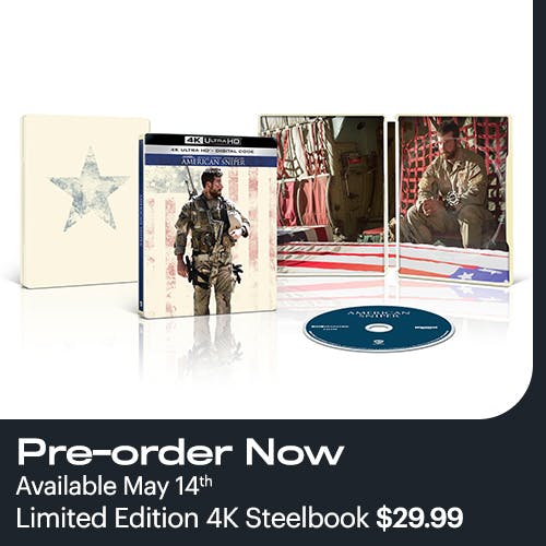500x500 American Sniper 4K Steelbook