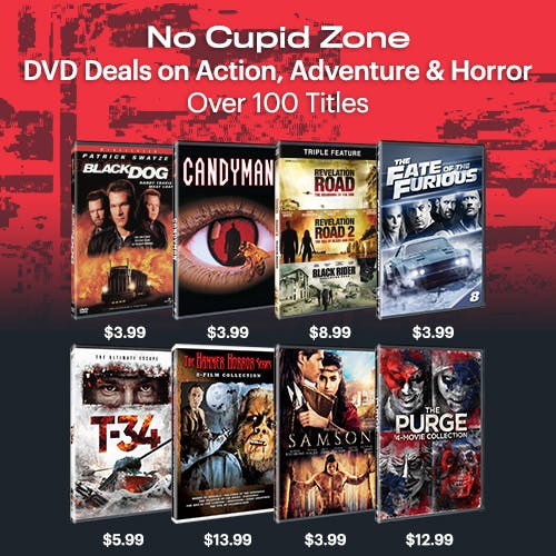 500x500 No Cupid Zone - DVD Deals on Action
