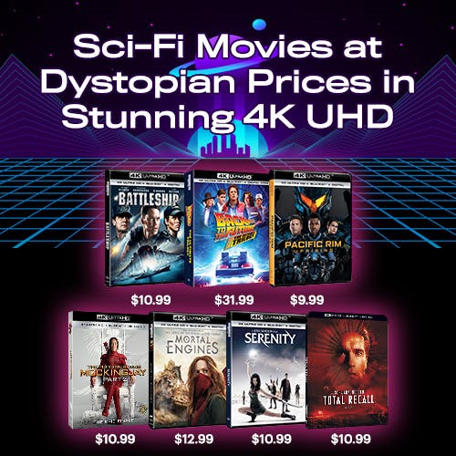 500x500 4K UHD Sci-Fi Movies at Dystopian Prices