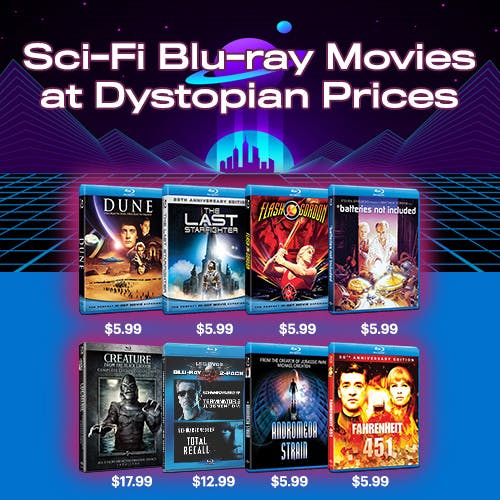500x500 Sci-Fi Blu-ray Movies at Dystopian Prices