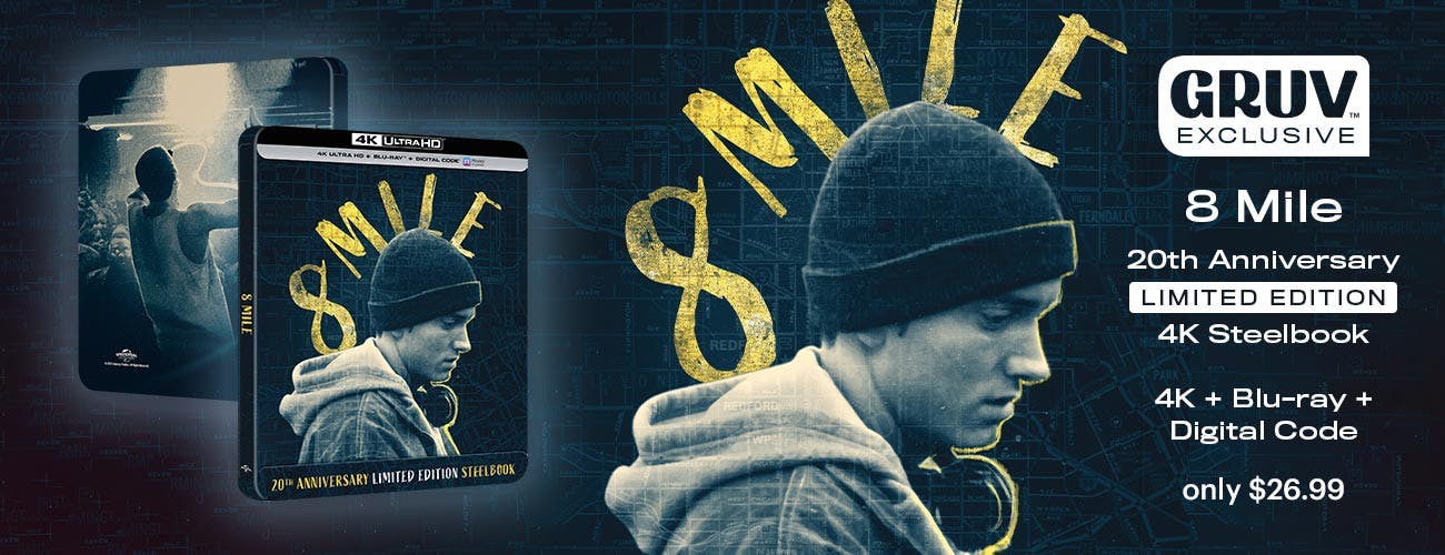 8 Mile (GRUV Exclusive Limited Edition 4K Steelbook)